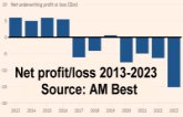 US home insurers net pl 2013-23